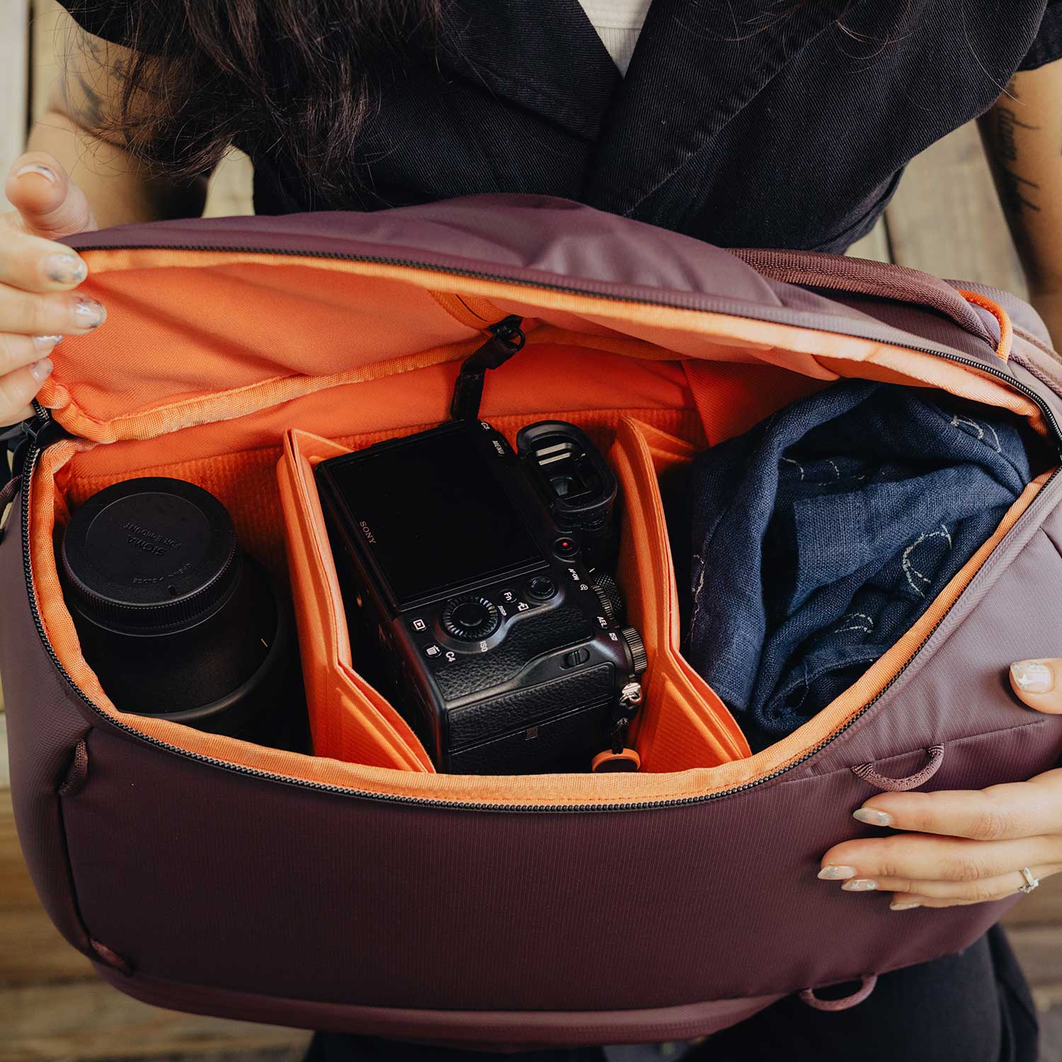 Peak Design Everyday Backpack V2 Zip 15L – Fotorucksack – Detailansicht