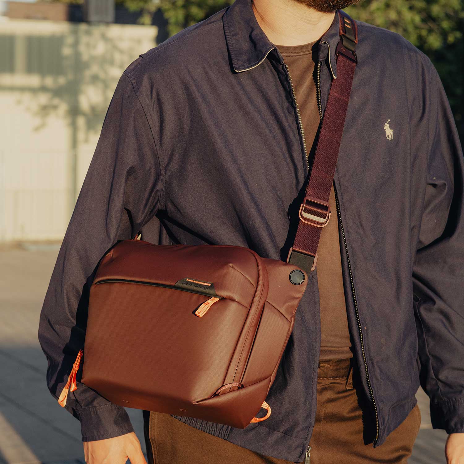 Peak Design Everyday Sling Bag 6L – Große Fototasche Eclipse violett violett in violett (Eclipse)