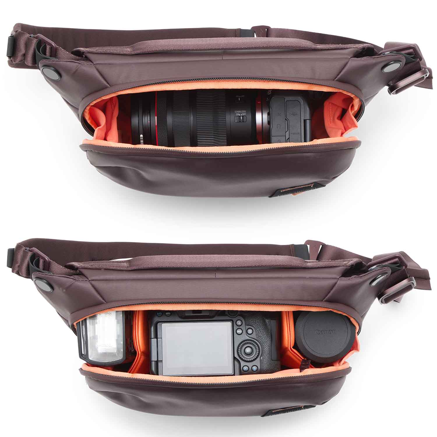 Peak Design Everyday Sling Bag 6L – Umhaengetasche farbe Eclipse violett violett in violett (Eclipse)