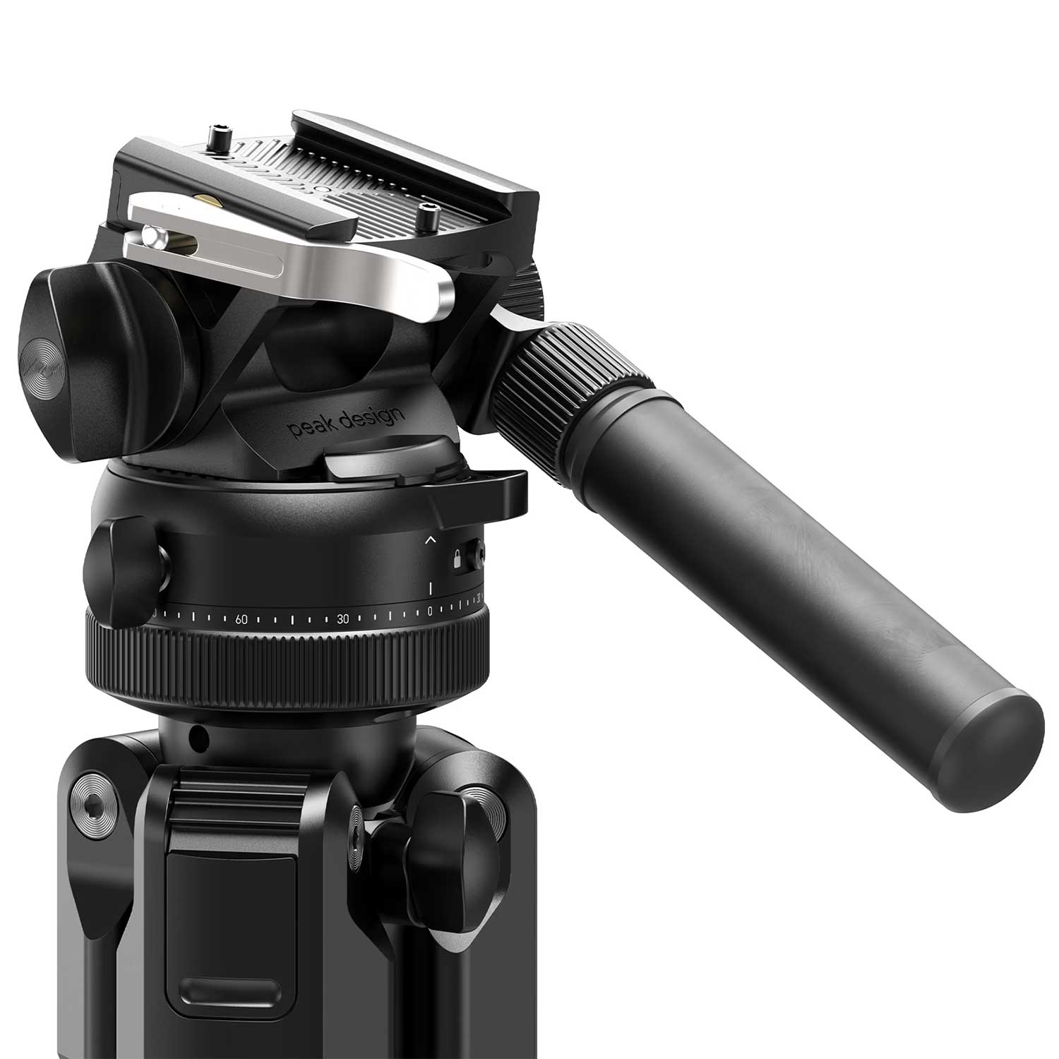 Peak Design Pro Tripod Tilt Mod – Video-Neiger für Pro Ball Head, Arca-kompatibel – Detailansicht