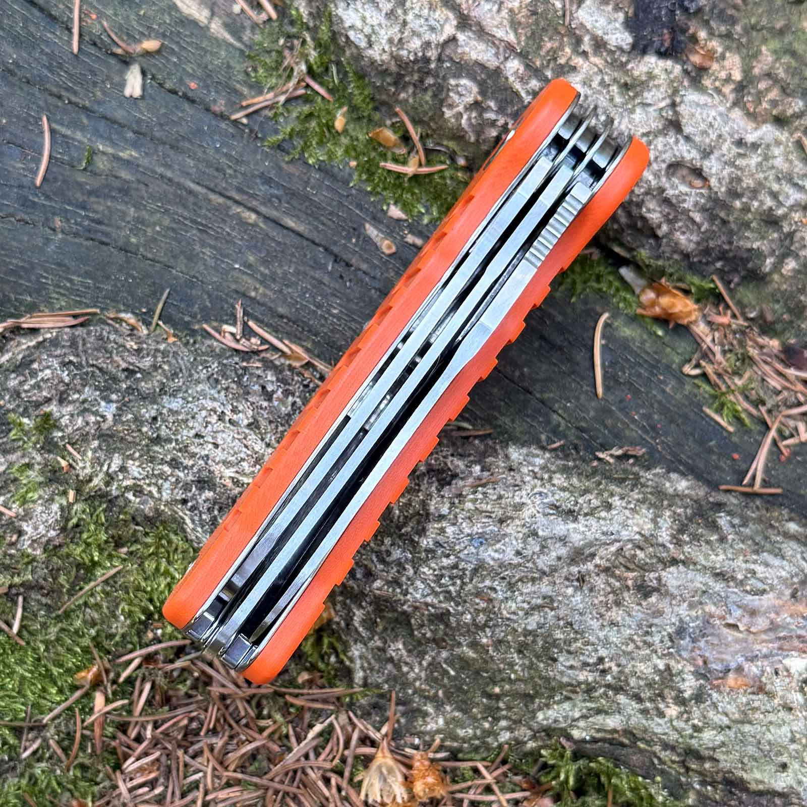 Puma IP Jagdtaschenmesser orange III – Messeransicht