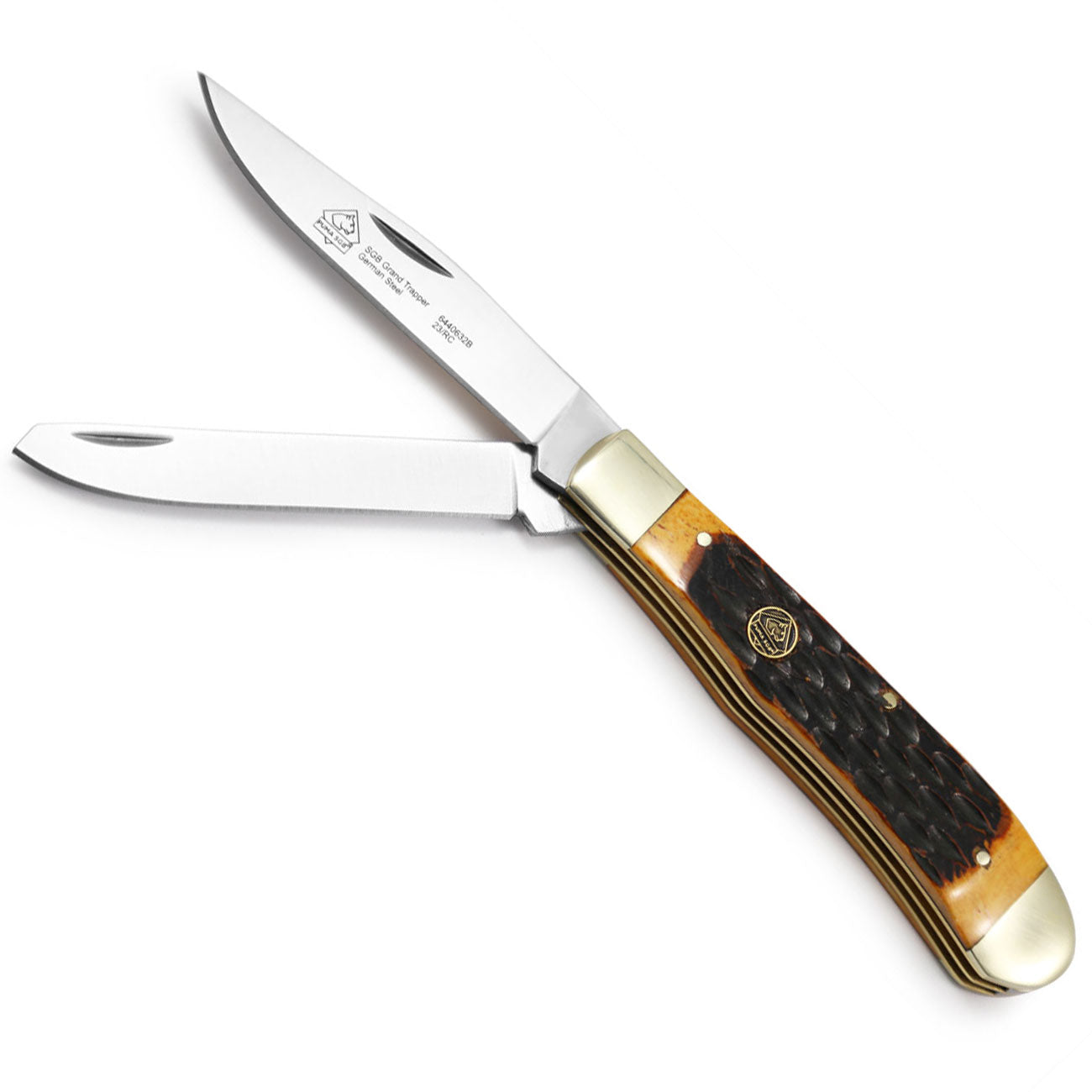 Puma SGB Grand Trapper Jagd Taschenmesser 2 Klingen