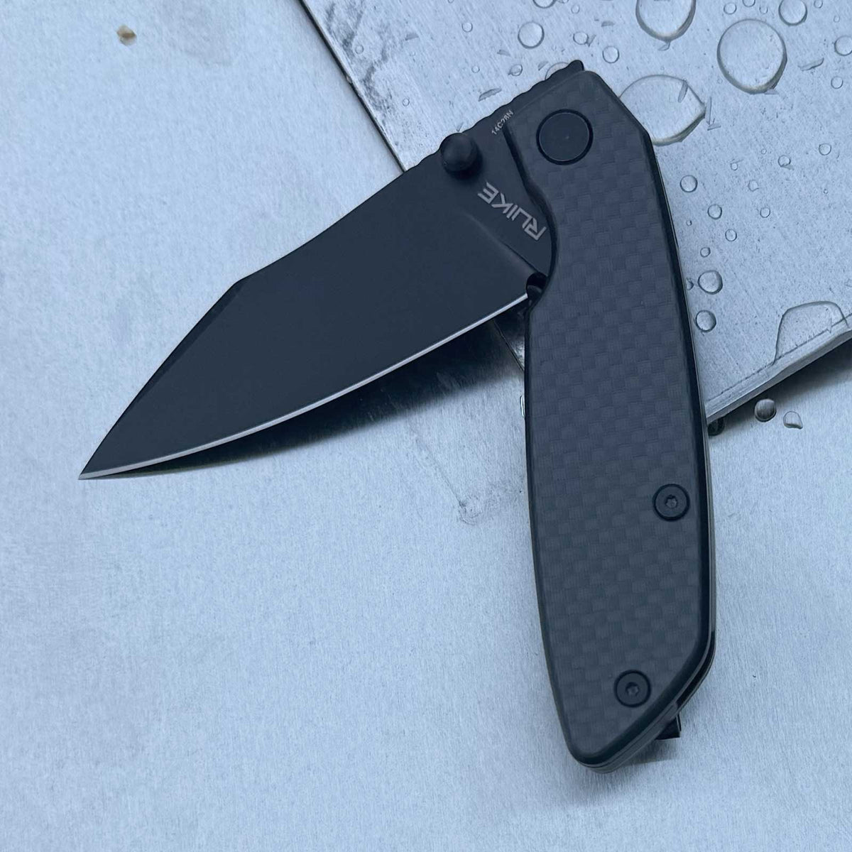 Ruike P746 – EDC-Taschenmesser mit 80 mm 14C28N-Klinge, G10 & Frontflipper