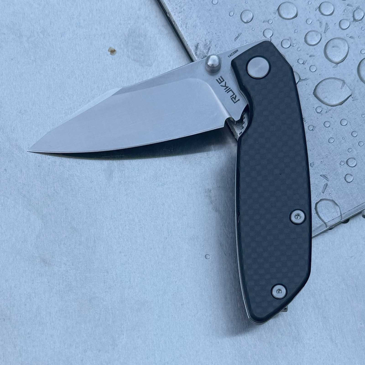 Ruike P746 – EDC-Taschenmesser mit 80 mm 14C28N-Klinge, G10 & Frontflipper