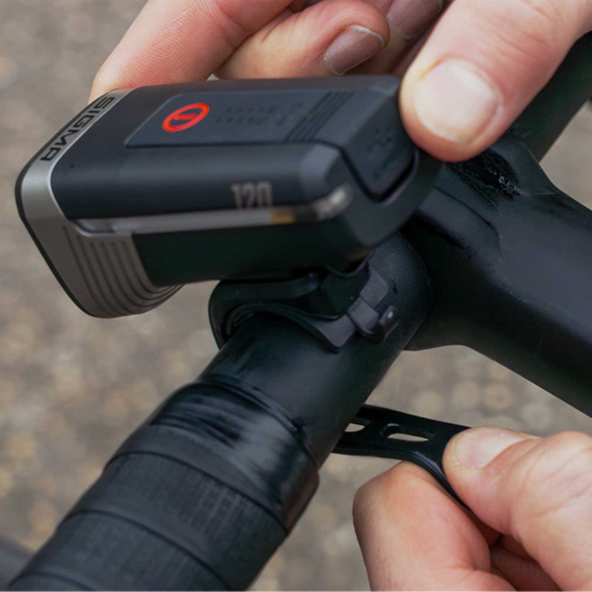Sigma Aura 120 & Hiro 50 Link Fahrrad Akku Beleuchtungsset