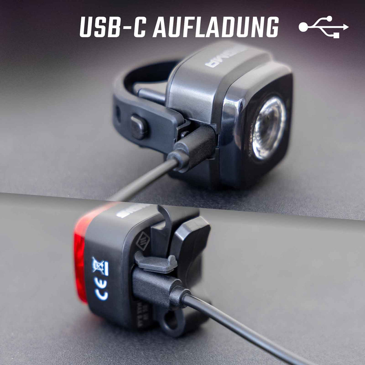 Sigma Aura Micro & Hiro Micro – StVZO-Fahrradlicht-Set für Kinder mit USB-C