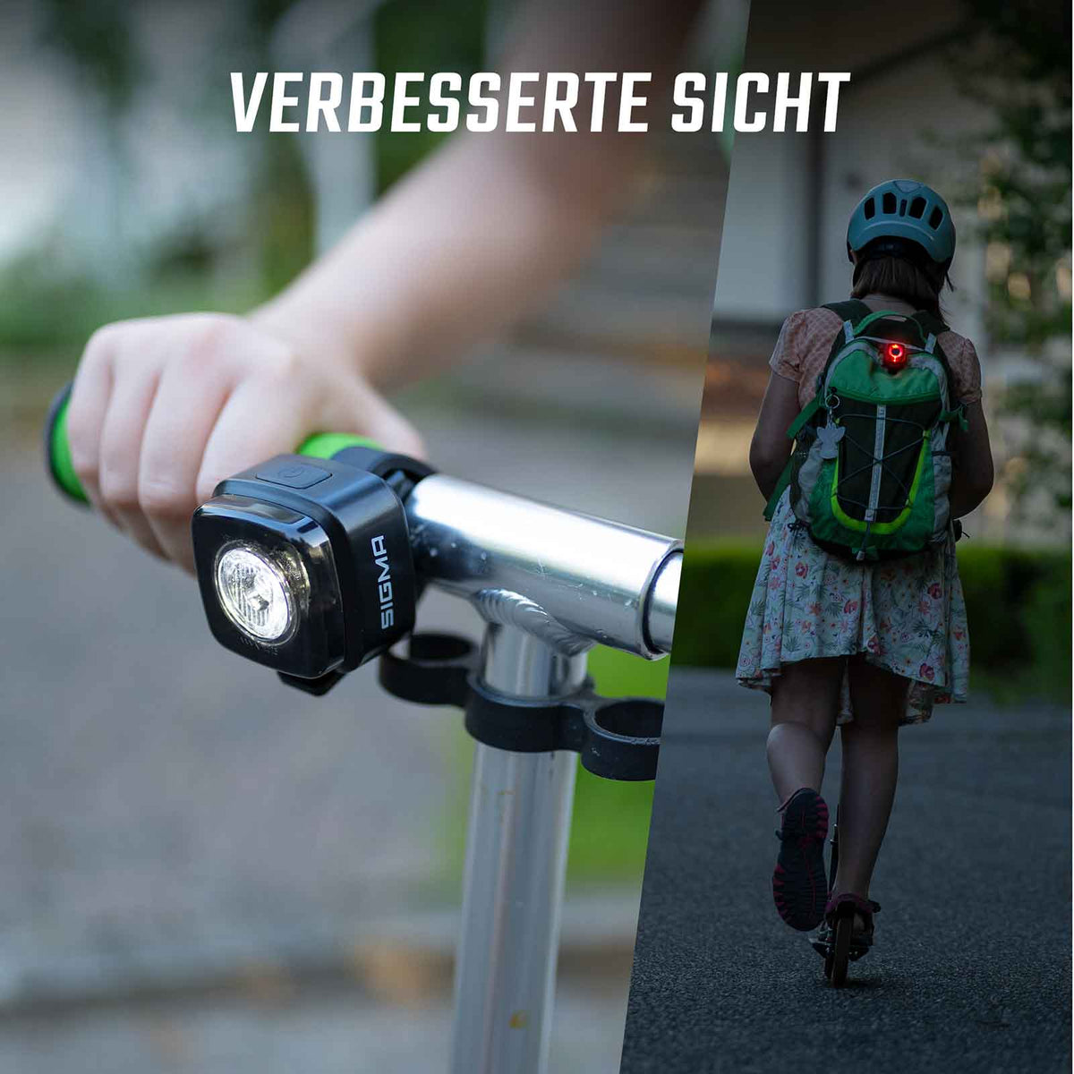 Sigma Aura Micro & Hiro Micro – StVZO-Fahrradlicht-Set für Kinder mit USB-C