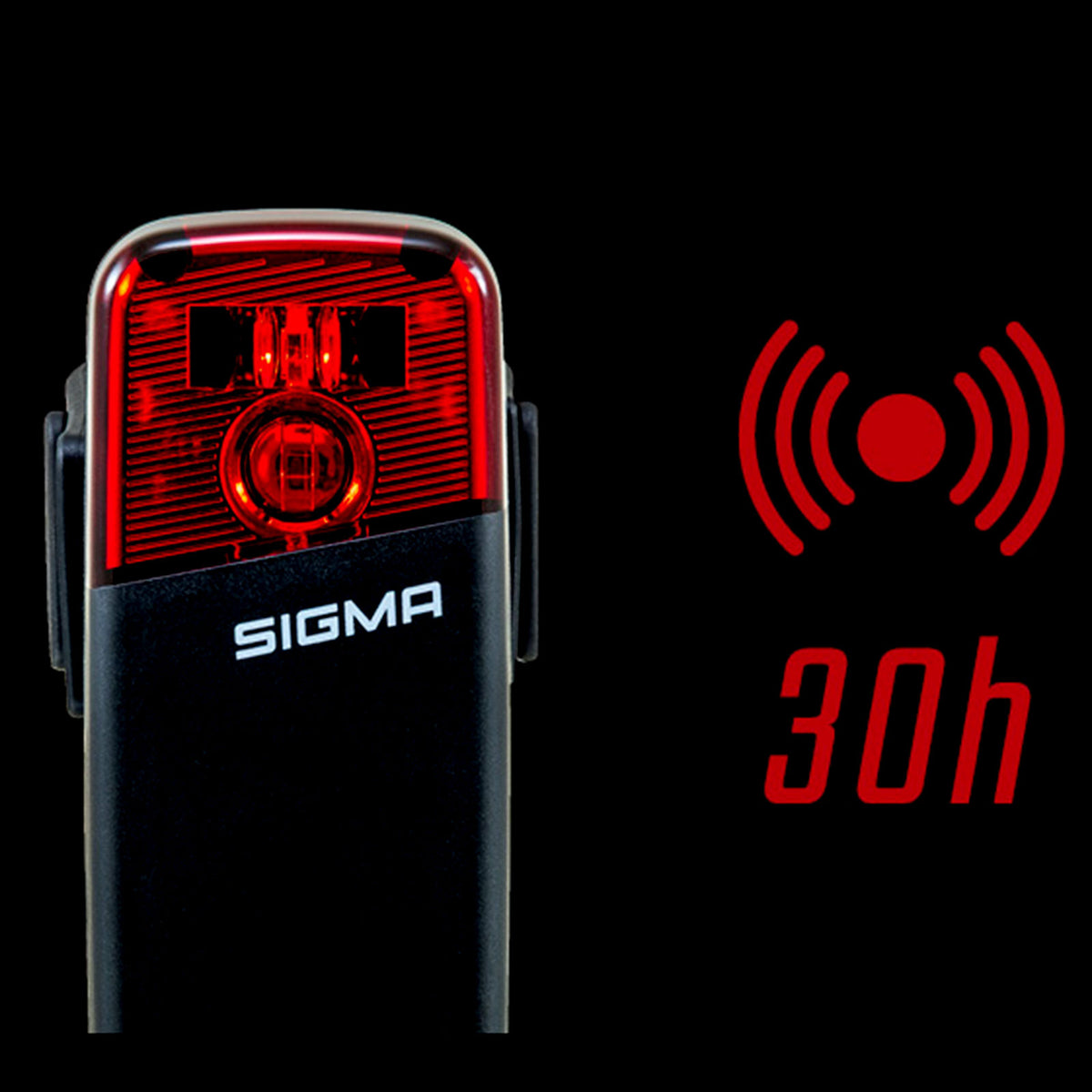 Sigma RECO 80 Link Radar Fahrrad Rücklicht mit Fahrzeugerkennung