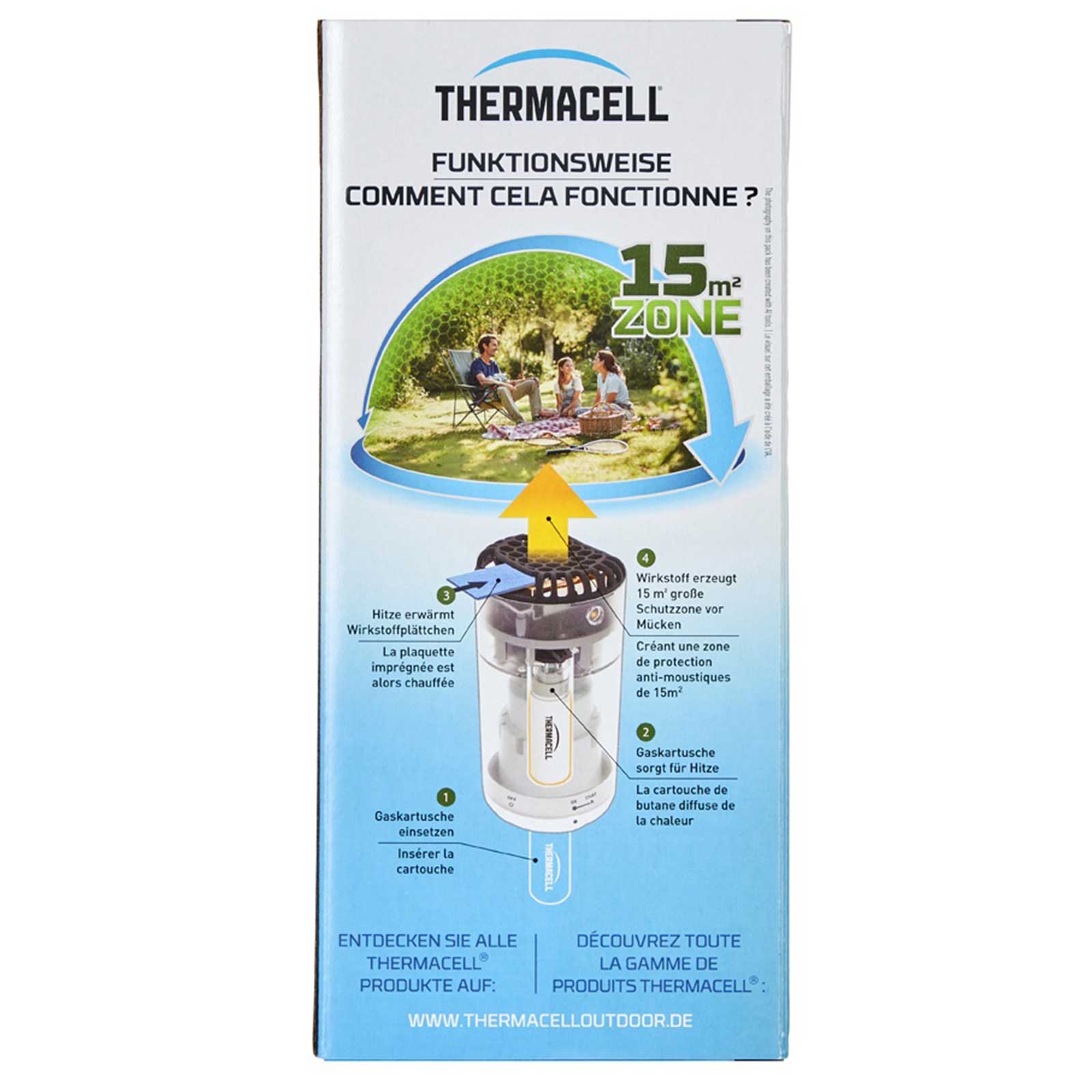 Thermacell HALO MINI Mückenabwehr graphite, ohne Wirkstoffplättchen & Gas