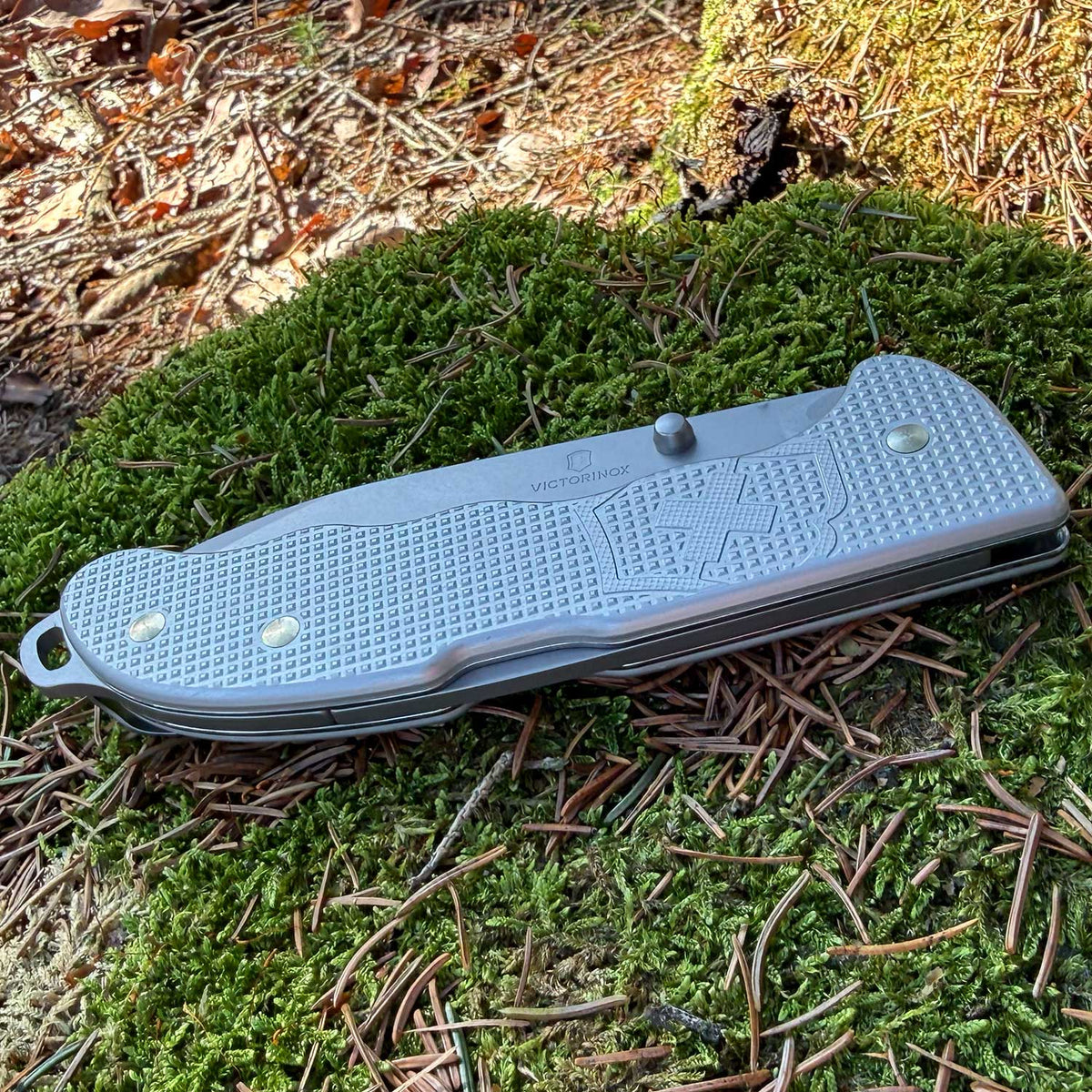 Victorinox Evoke BSH Alox - robustes Schweizer Taschenmesser silber (B-Ware)