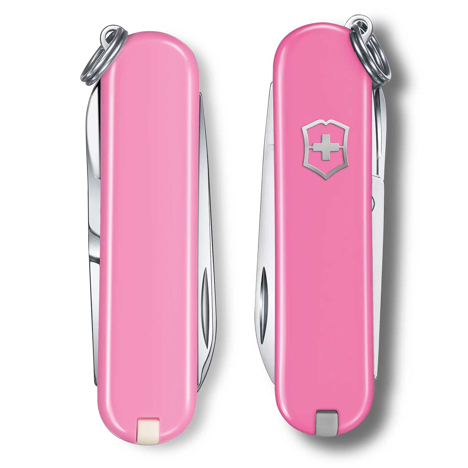 Victorinox Classic SD Taschenmesser 7 Funktionen Cherry Blossom Pink 0.6223.51G – Detailansicht