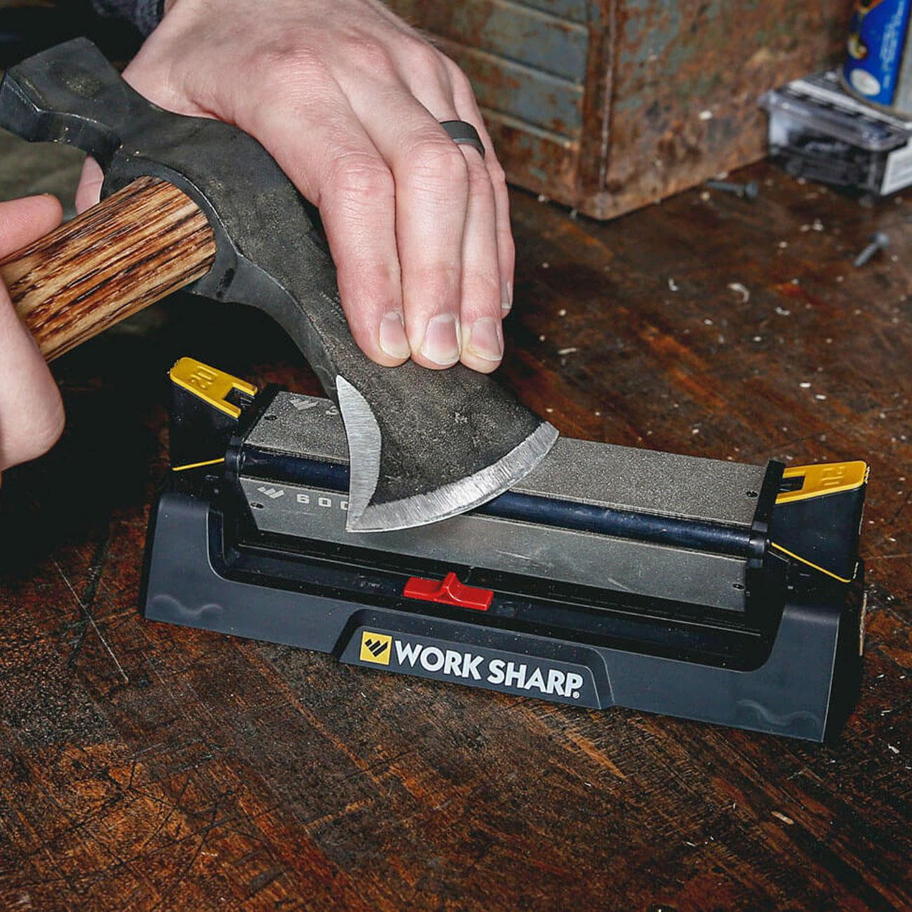 Work Sharp Benchstone Knife Sharpener – 3-in-1 Messerschärfer für alle Klingen