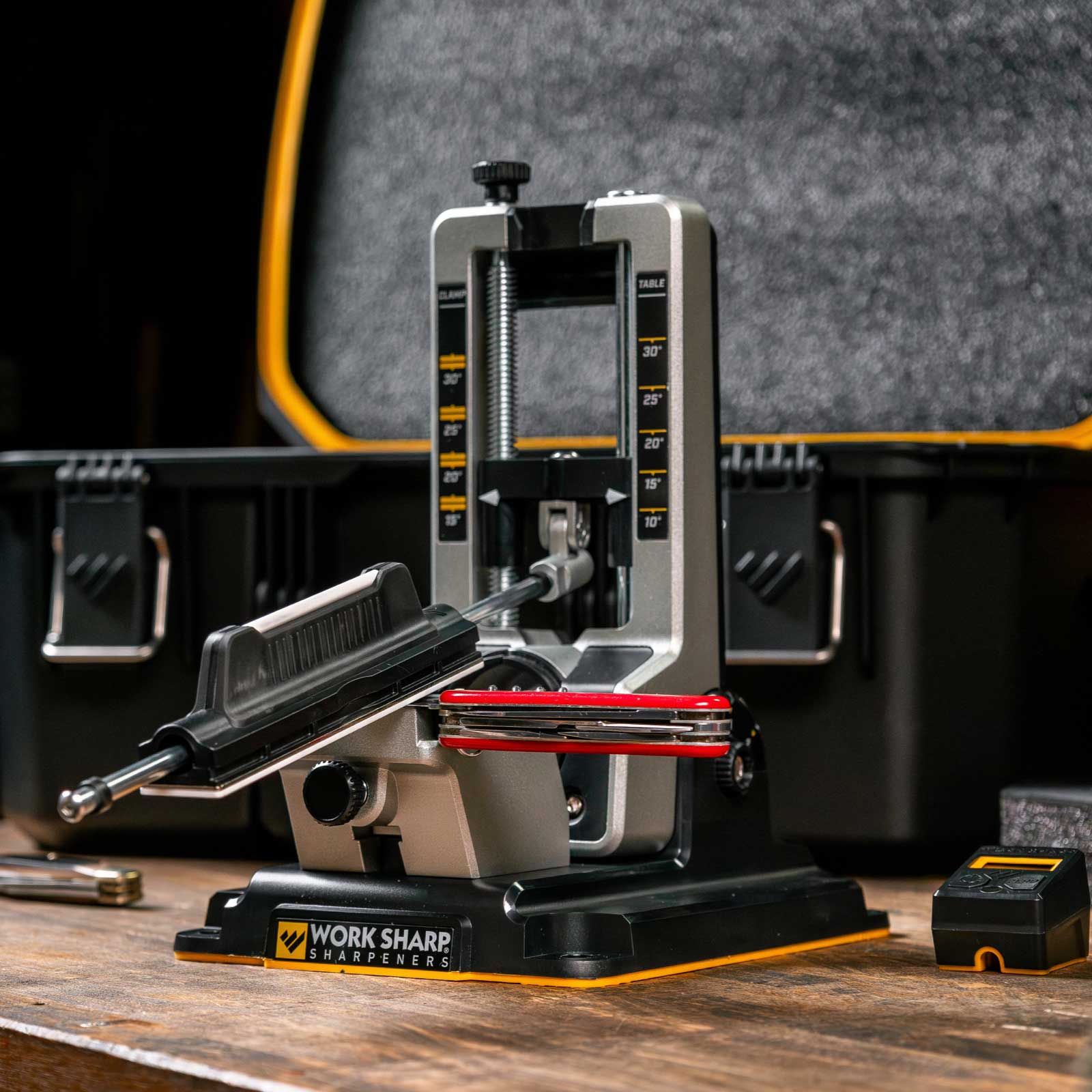 Work Sharp Professional Precision Adjust Elite – Messerschärfsystem mit digitaler Winkelanzeige